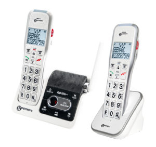 Verstärktes Telefon 50 dB Geemarc AmpliDECT 595 U.L.E Duo