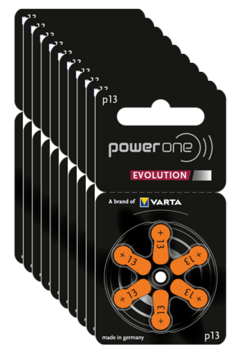 Hörgerätebatterien Power One P13 Evolution