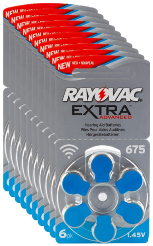 Hörgerätebatterien Rayovac 675