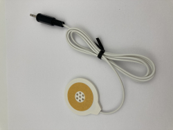 Mikrofonkabel 2,5 mm Klinkenstecker zu Humantechnik Funk-Türklingelsender akustisch